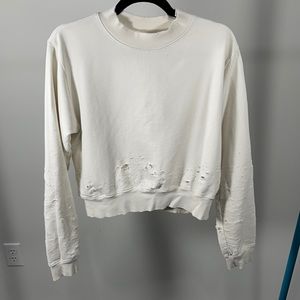 Distressed Cotton Citizen Milan Sweatshirt